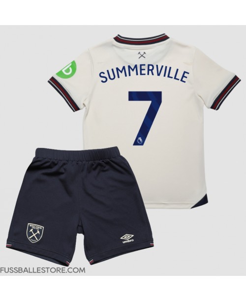 Günstige West Ham United Crysencio Summerville #7 Auswärts Trikotsatzt Kinder 2025-26 Kurzarm (+ Kurze Hosen) Günstige West Ham United Crysencio Summerville #7 Auswärts Trikotsatzt Kinder 2025-26 Kurzarm (+ Kurze Hosen)